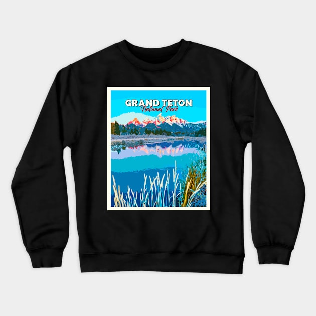 Grand Teton national park Crewneck Sweatshirt by SerenityByAlex